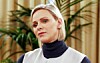 Sygdom og det faktum hun er strandet i Sydafrika, forhindrer ikke fyrstinde Charlene i at kæmpe for det udrydningstruede næsehorn.