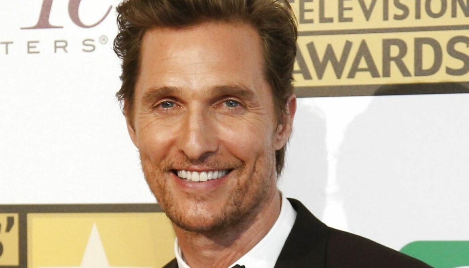 Matthew McConaughey bruger aldrig deodorant eller andre dufte.