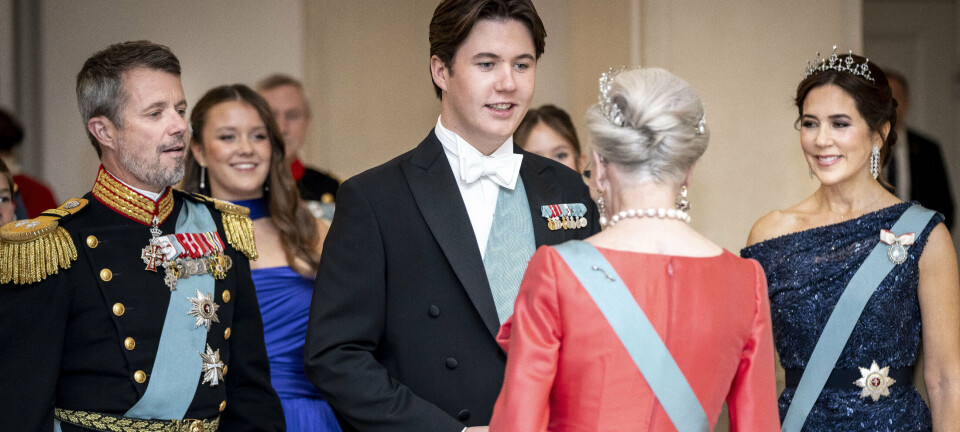 Frederik og Mary giver debut til Christian