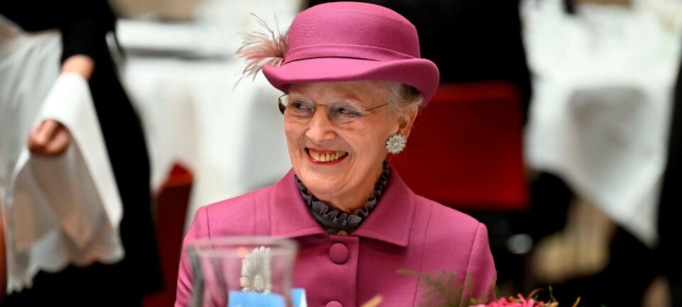 Margrethe holder juletraditionen i hævd