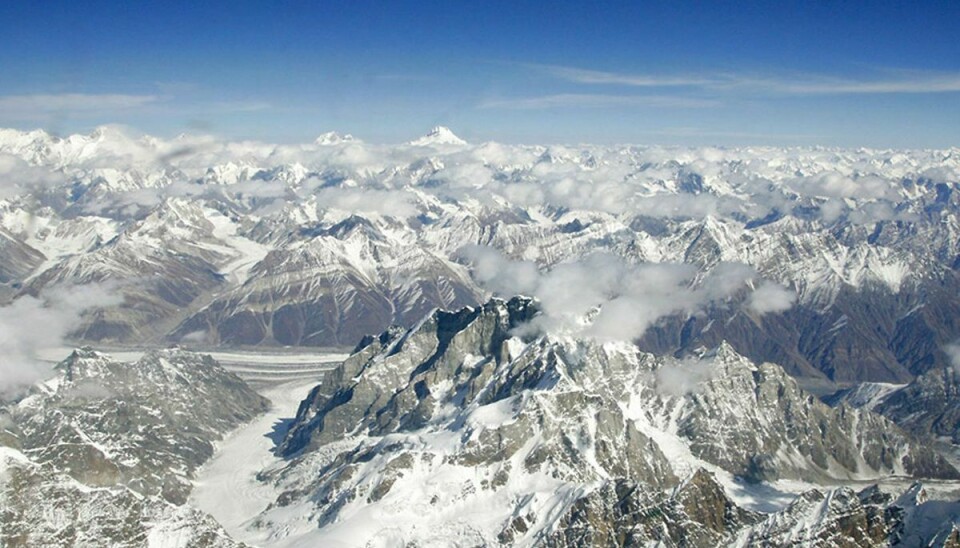Pakistanske K' er med sine 8611 meter verdens næsthøjeste bjerg. Foto: Scanpix/Robert Harding