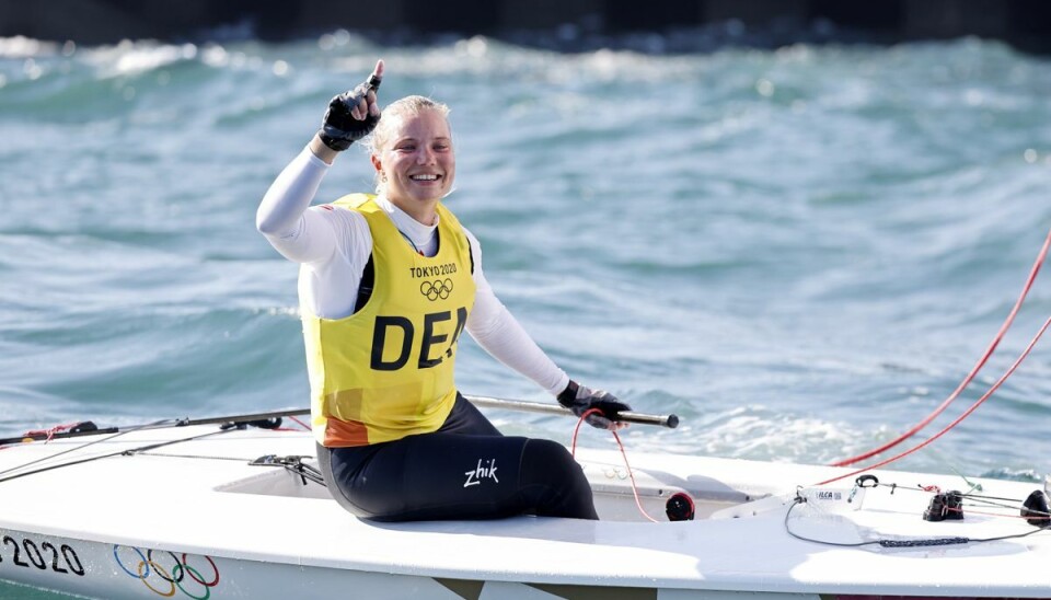 Anne-Marie Rindom holdt hjem i et spændende medaljesejlads.