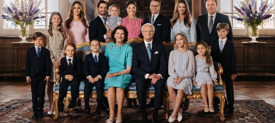 Kong Frederik har sneget sig med