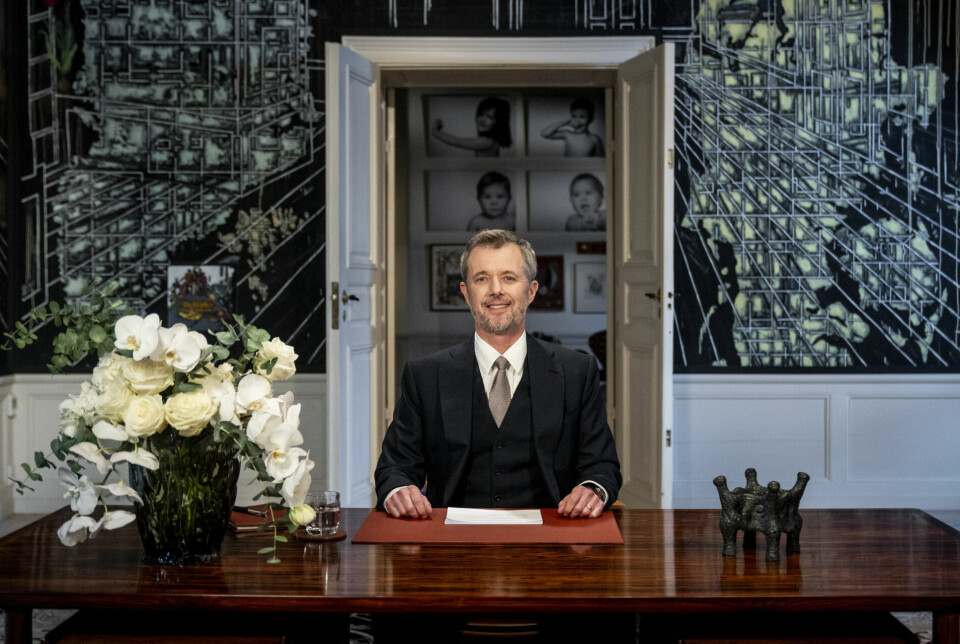 Kong Frederik slog sin mor i seertal på sin allerførste nytårstale.