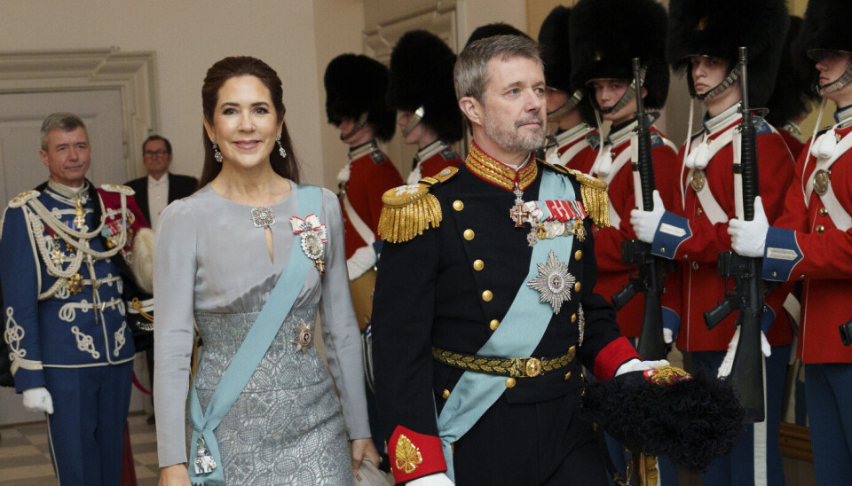 Frederik og Mary ankommer til årets sidste nytårskur, der fandt sted tirsdag på Christiansborg Slot