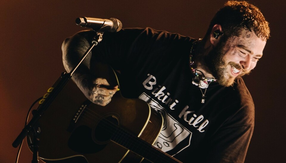 Den amerikanske superstjerne Post Malone