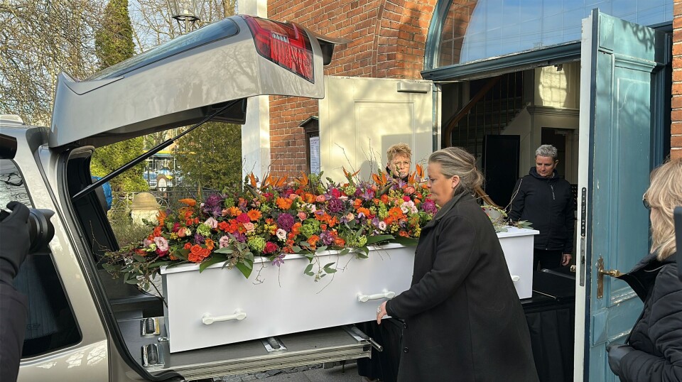Nu bliver der taget afsked med den legendariske skuespiller.