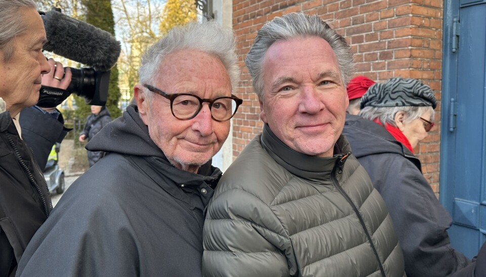 Filminstruktørerne 'Wikke & Rasmussen' alias Michael Wikke og Steen Rasmussen.