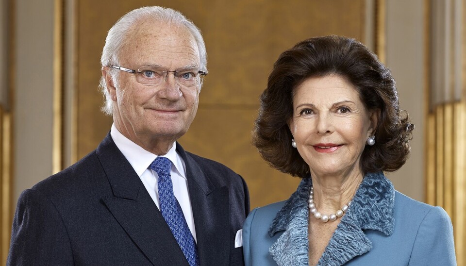 Kong CArl Gustaf og dronning Silvia