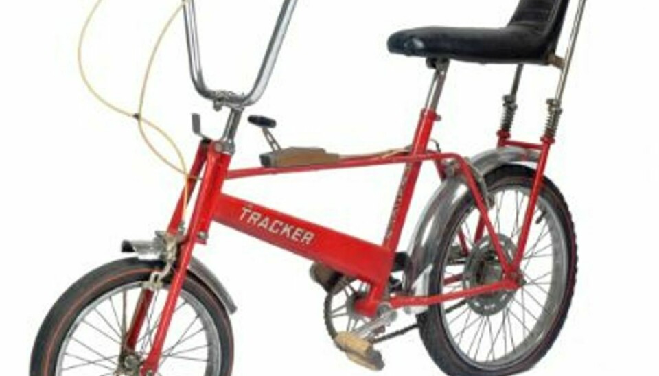 Denne cykel kørte Diana på som barn. Nu er en på auktion.