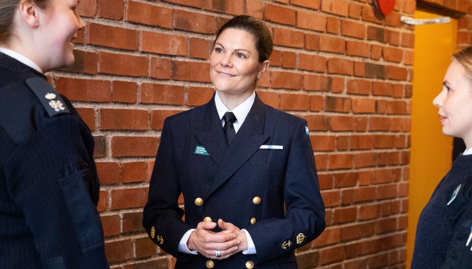 Efter en velfortjent jule- og nytårsferie, er kronprinsesse Victoria nu igen tilbage på den militære skolebænk.