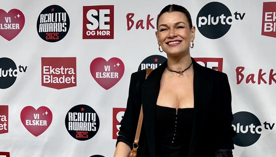 Rikke Göransson nød tur i byen alene.