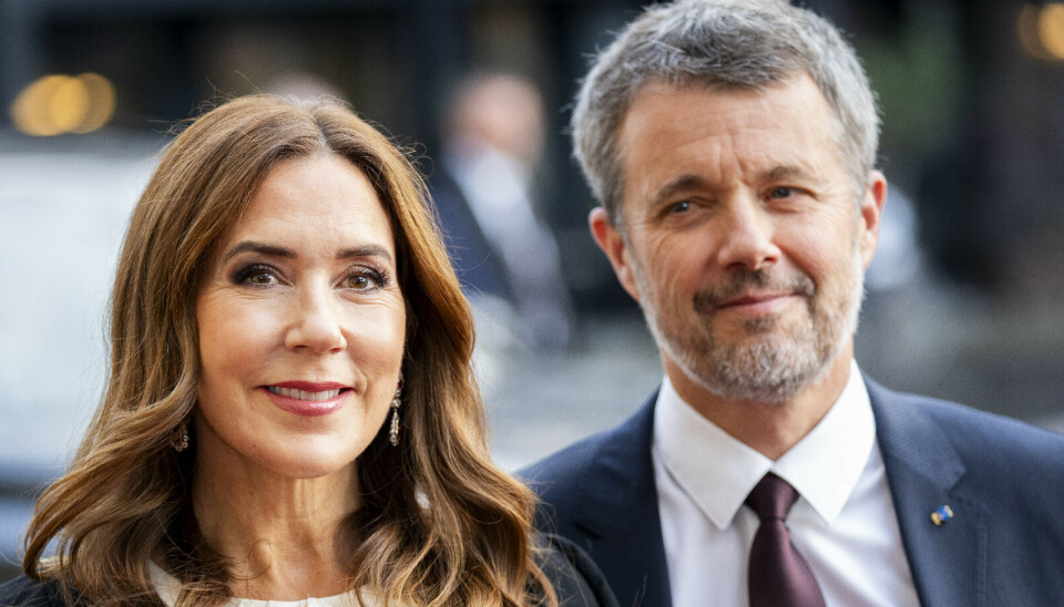 Kong Frederik og dronning Mary.