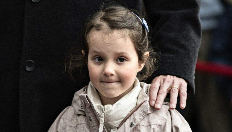 Komtesse Athena kom til verden i København 24. januar 2012 og fik ved sin dåb i Møgeltønder Kirke navnene Athena Marguerite Françoise Marie.