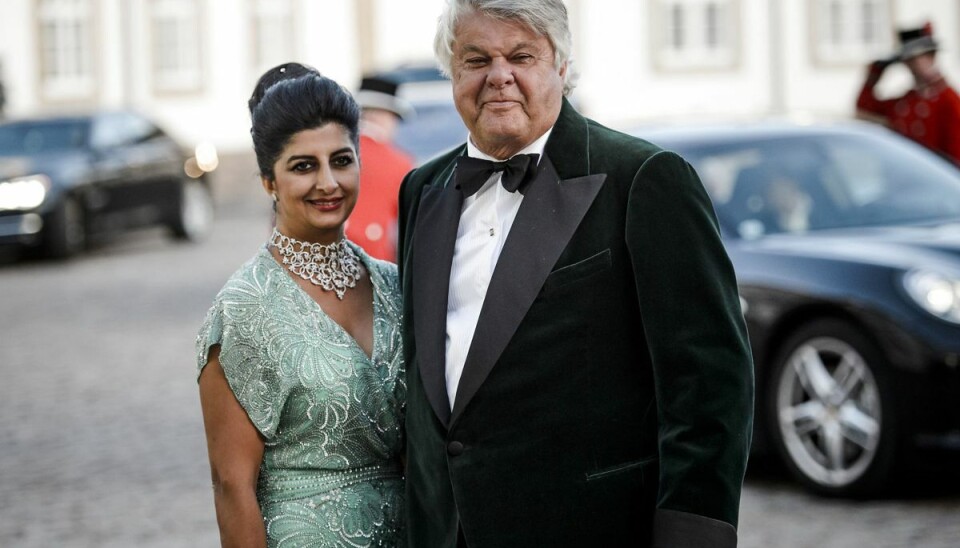 Hustruen akut indlagt Christian Kjær og Susan Astani. Hustruen er netop blevet indlagt akut, og Kjær må ikke besøge hende på hospitalet.