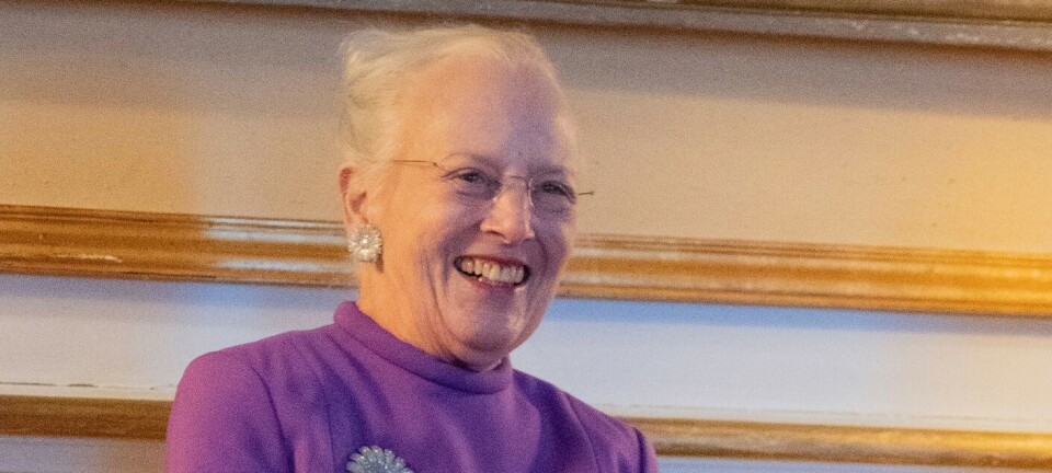 Dronningen vækker opsigt