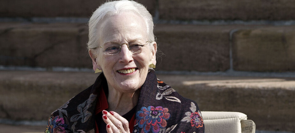 Margrethe dukkede op i italiensk