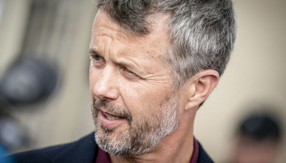 Kronprins Frederik viste sig fra sit uformelle hjørne i “Nak og Æd”.(Foto: Mads Claus Rasmussen/Ritzau Scanpix)