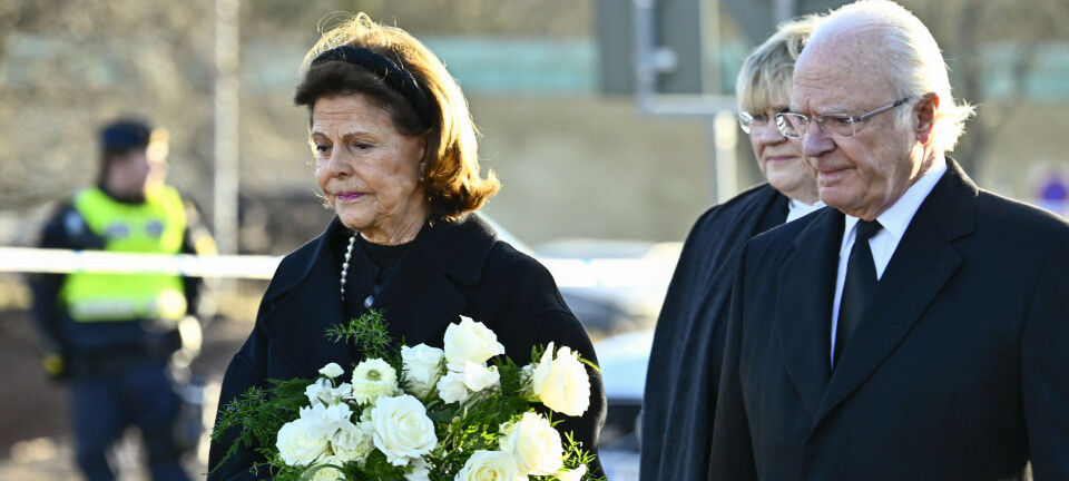 Svensk kongepar dybt chokeret