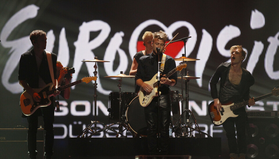 Tim Schou vandt Dansk Melodi Grand Prix i 2011 med gruppen A Friend in London. I Eurovision endte de på en femteplads. (Arkivfoto).