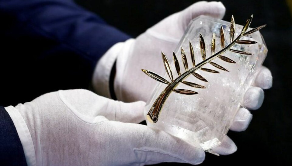 Sådan ser Den Gyldne Palme ud i år. Foto: Denis Balibouse/Scanpix. Sådan ser Den Gyldne Palme ud i år. Foto: Denis Balibouse/Scanpix.