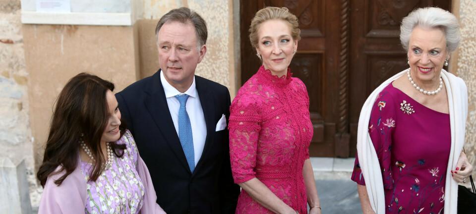 Benedikte så Anne-Maries søn blive gift