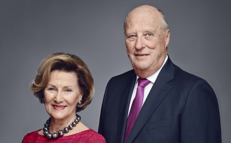 Det norske kongepar, kong Harald og dronning Sonja