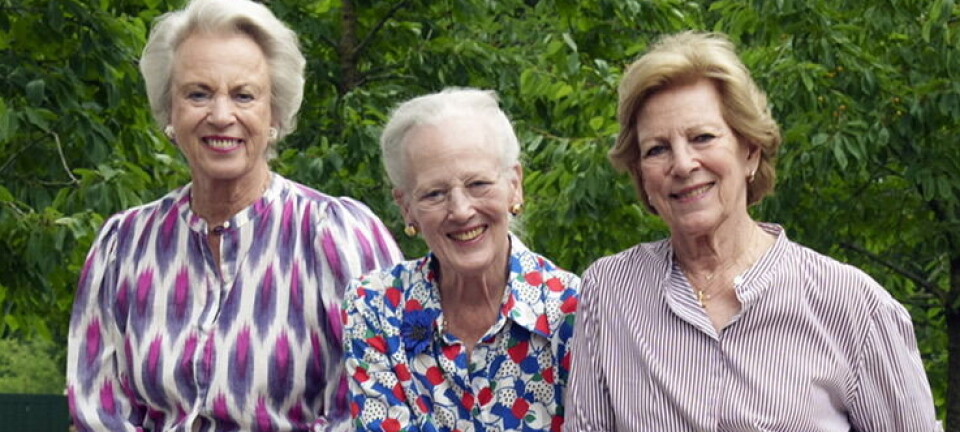 Personlig og håndskrevet tak fra Margrethe