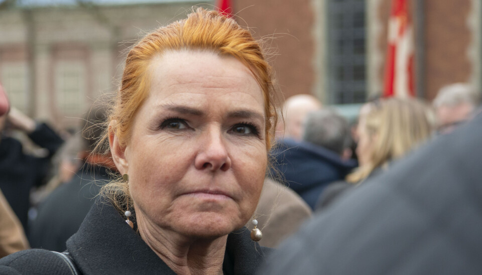 Inger Støjberg kom for at sige farvel.