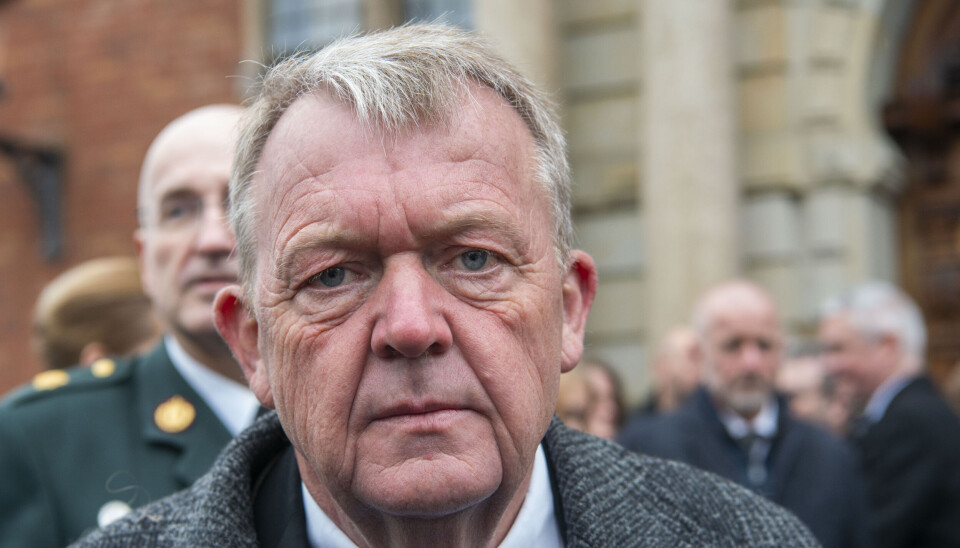 Udenrigsminister Lars Løkke Rasmussen var dybt berørt over det store tab