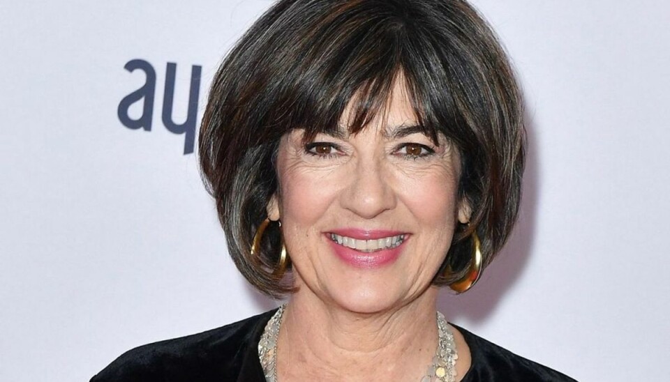 Den britisk-iranske journalist og TV-personlighed Christiane Amanpour har fået konstateret livmoderhalskræft. Det fortæller hun sel i sit eget CNN program ‘Amanpou’. Foto: Scanpix/Angela Weiss / AFP