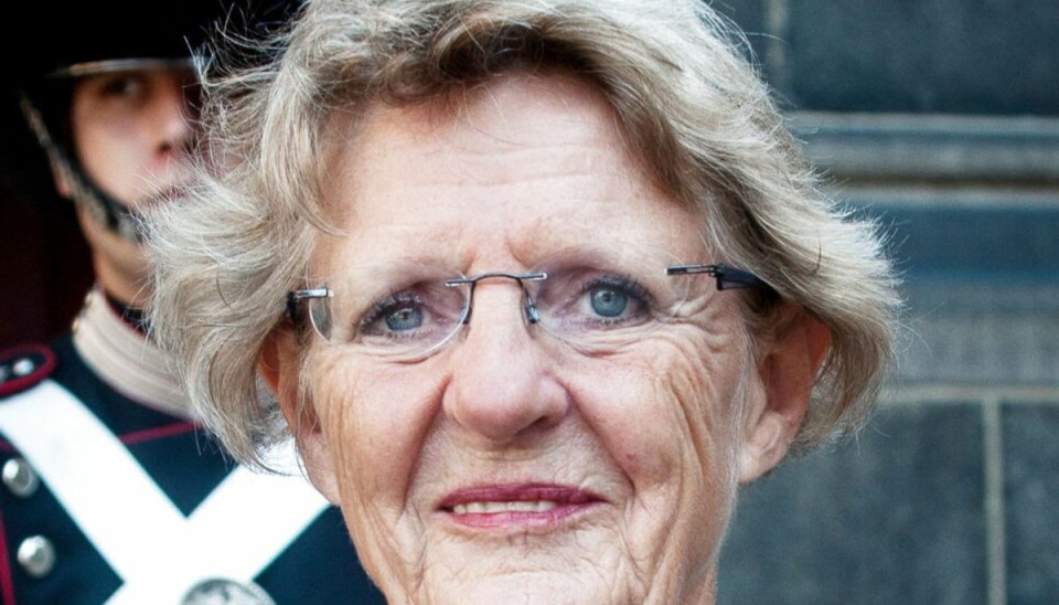 En af Danmarks mest erfarne Anne Birgitte Stürup beskrives af nogle som en legende i sit fag. Billedet her er fra 2017, da hun modtog ridderkorset. (Arkivfoto) – Foto: Bjarne Luthcke/Ritzau Scanpix