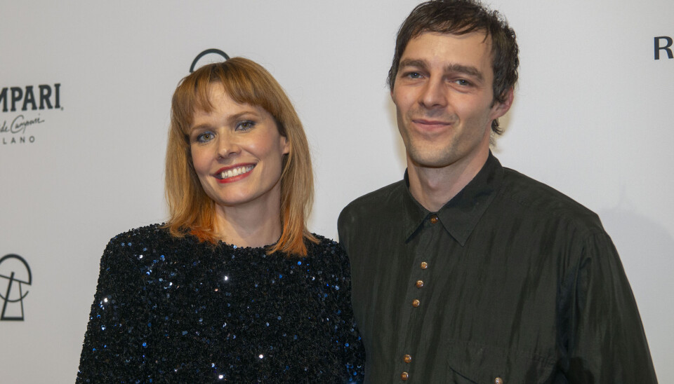 Oh Land med gemalen Adi.