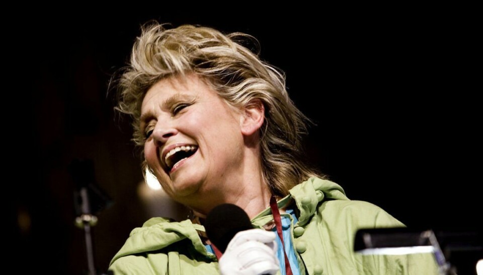 Her er “Lille Frøken Himmelblå” i dag Gitte Hænning fylder 75 år 29. juni. Foto: Scanpix.