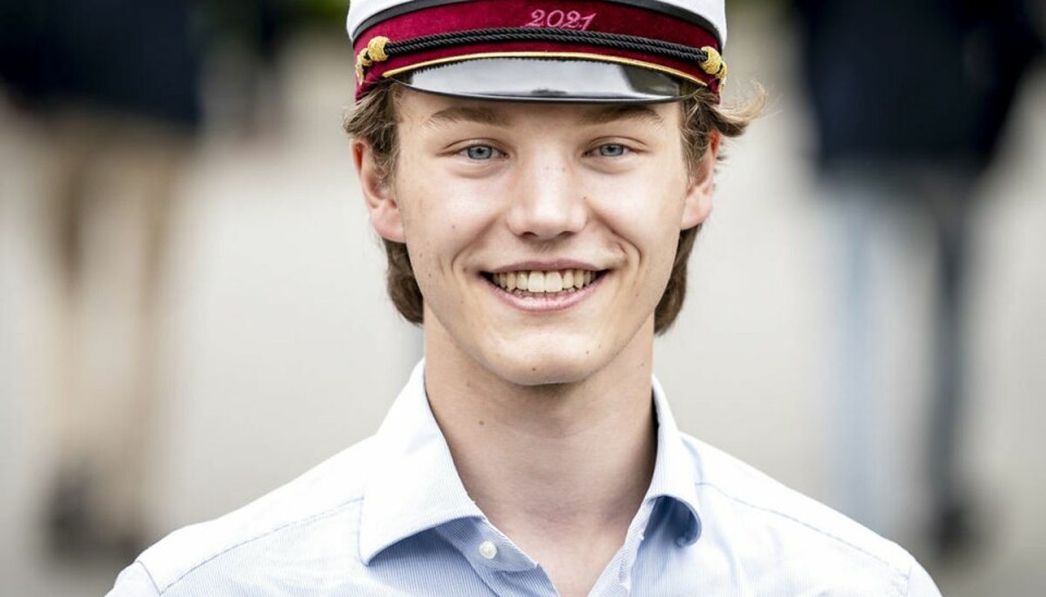 Prins Felix afslører: Er smaskforelsket Prins Felix har haft en begivenhedsrig sommer. Han er både blevet student og har fået en kæreste. Foto: Scanpix.