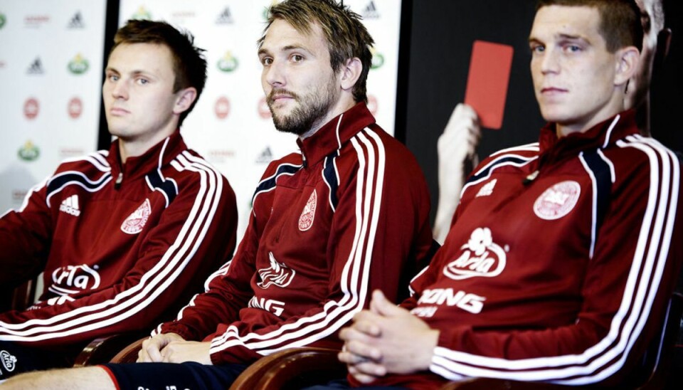 40 år i dag Tidligere fodboldspiller Michael Silberbauer (midten, red.), fylder 40 år onsdag den 7. juli 2021. (Midten) Foto: Liselotte Sabroe/Scanpix 2011.
