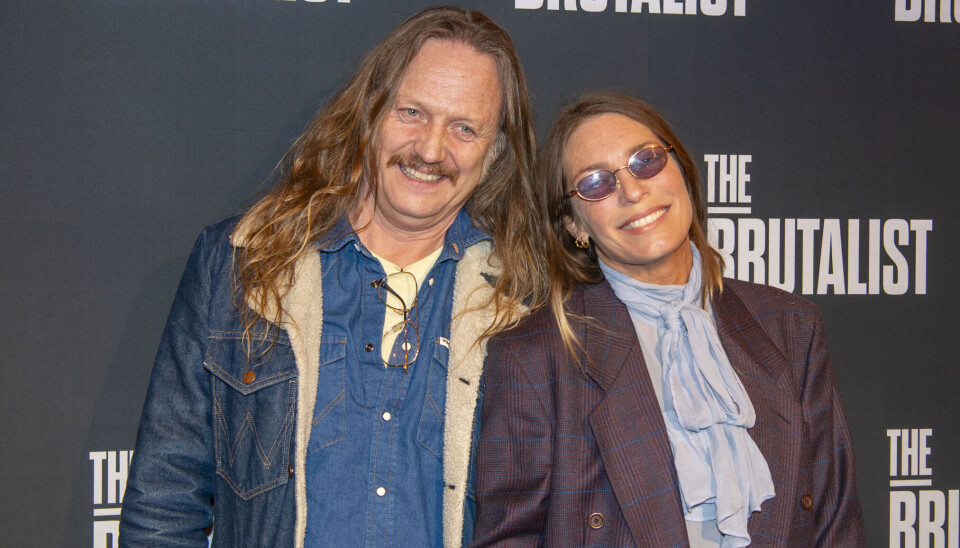 Jesper Binzer med kæresten.