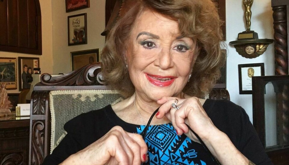 En legende i genren telenovelaer er ikke længere blandt os. Hun blev 96 år gammel. Foto: Leila MACOR / AFP