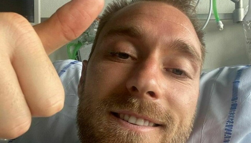 Christian Eriksen er opereret og udskrevet fra hospitalet. Foto: Danish Football Association/via REUTERS/File Photo