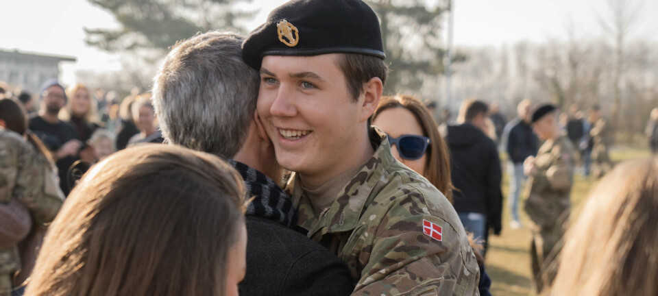 Rørende gensyn med Christian