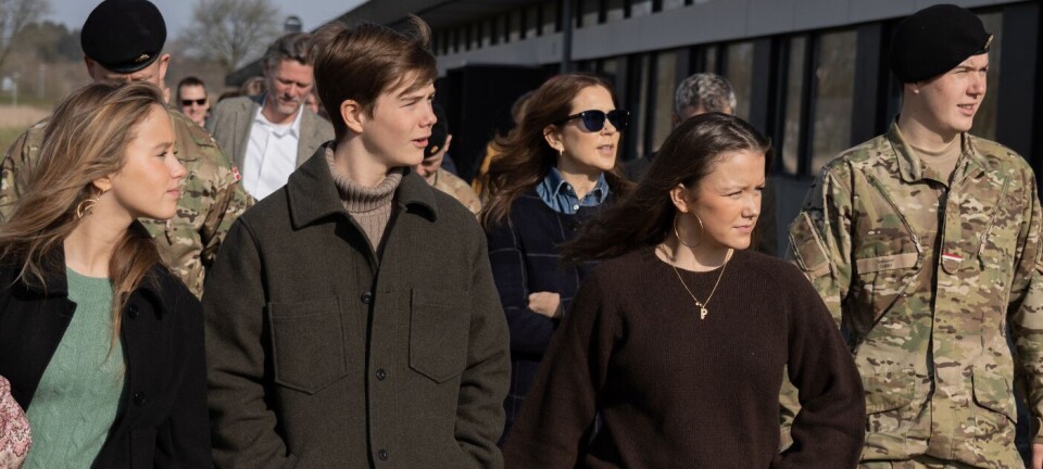 Sådan blev de kongelige modtaget