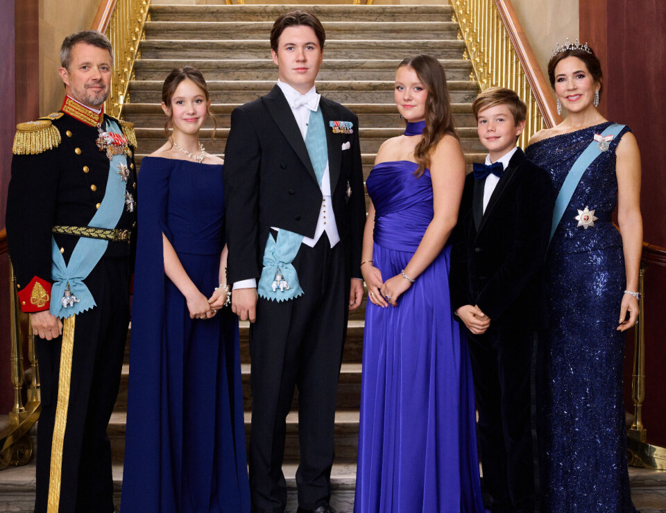Billedet her er fra kronprins Christians 18-års fødselsdag den 15. oktober 2023. Den 21. april er det så prinsesse Isabella, der runder det skarpe hjørne.