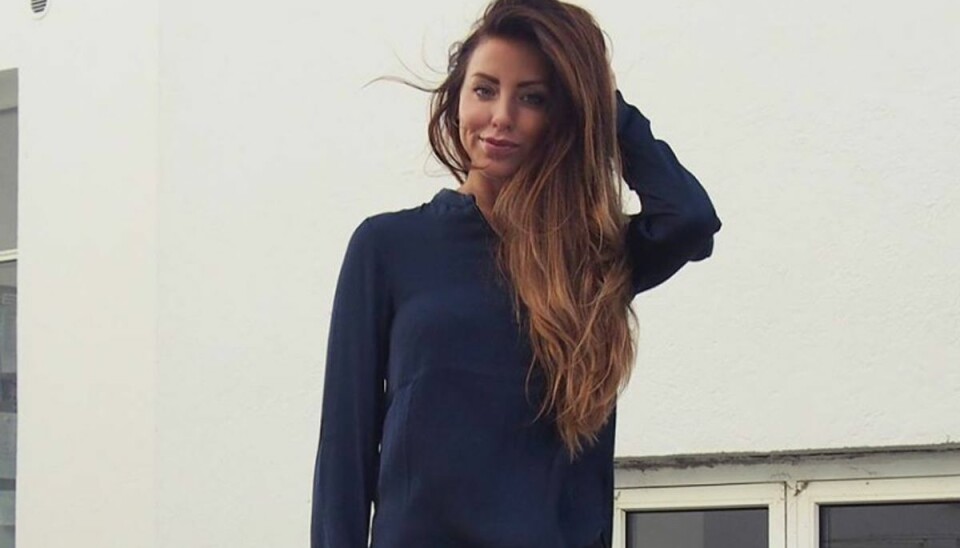 Sarah Louise: Træt af Bjerrehuus’ eskapader Sarah Louise Christiansen har ikke meget til overs for Oliver Bjerrehuus. Foto: Facebook