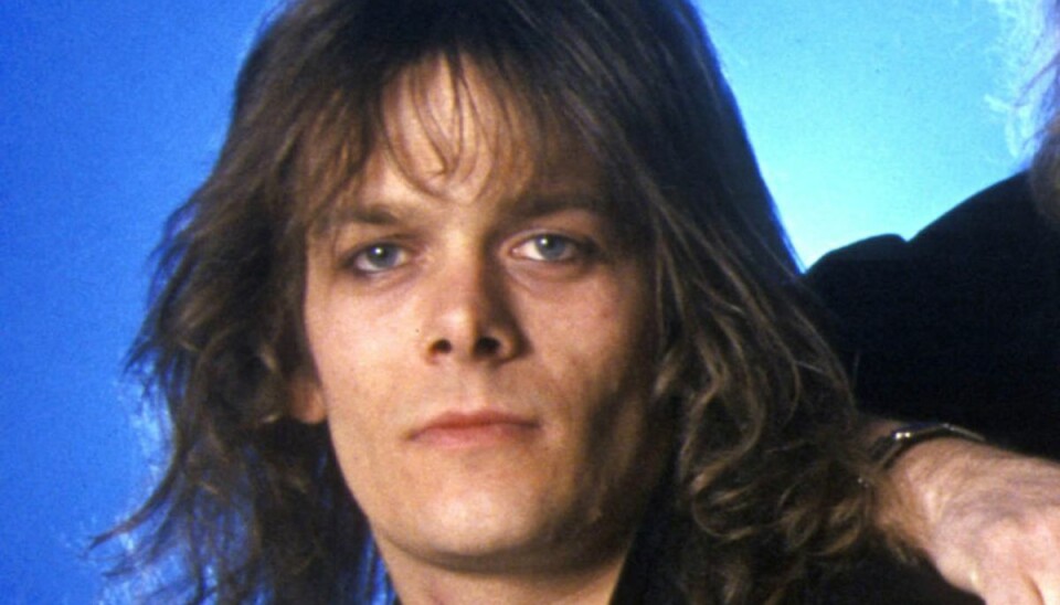 Kræftsygdom koster dansk musiker livet Timi Holm Hansen, her fotograferet i slut-80’erne da han spillede i King Diamond.