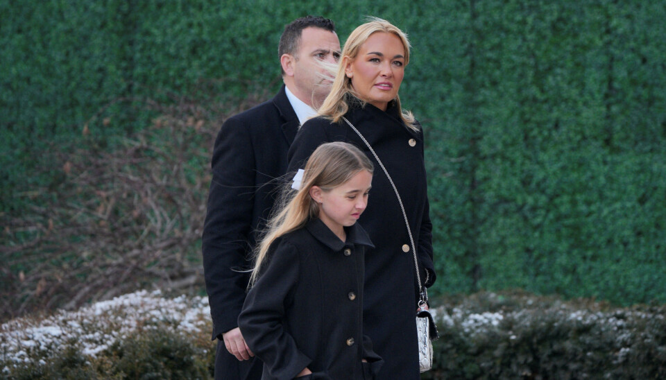 Vanessa Trump ses den 20. januar, da hun er på vej til Donald Trumps indsættelse som præsident i USA.