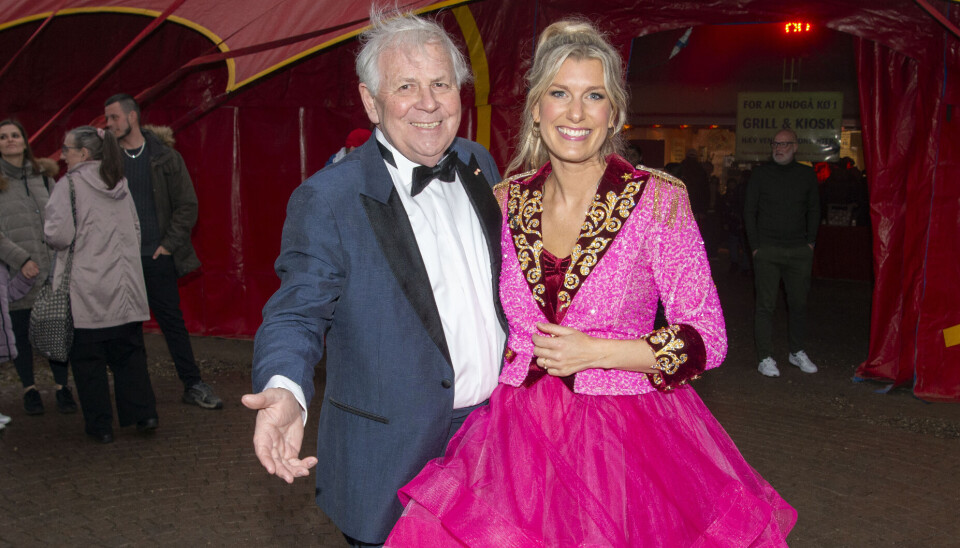 Benny Berdino og sprechstallmeister Malene Qvist