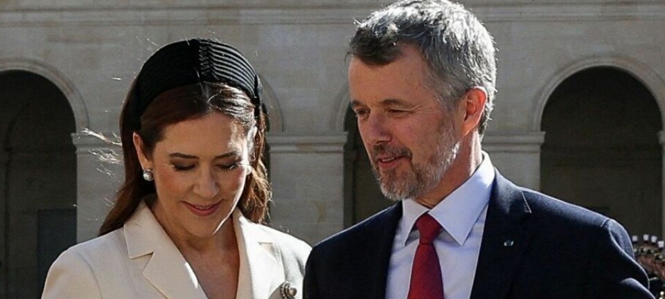 I dag siger Frederik og Mary farvel