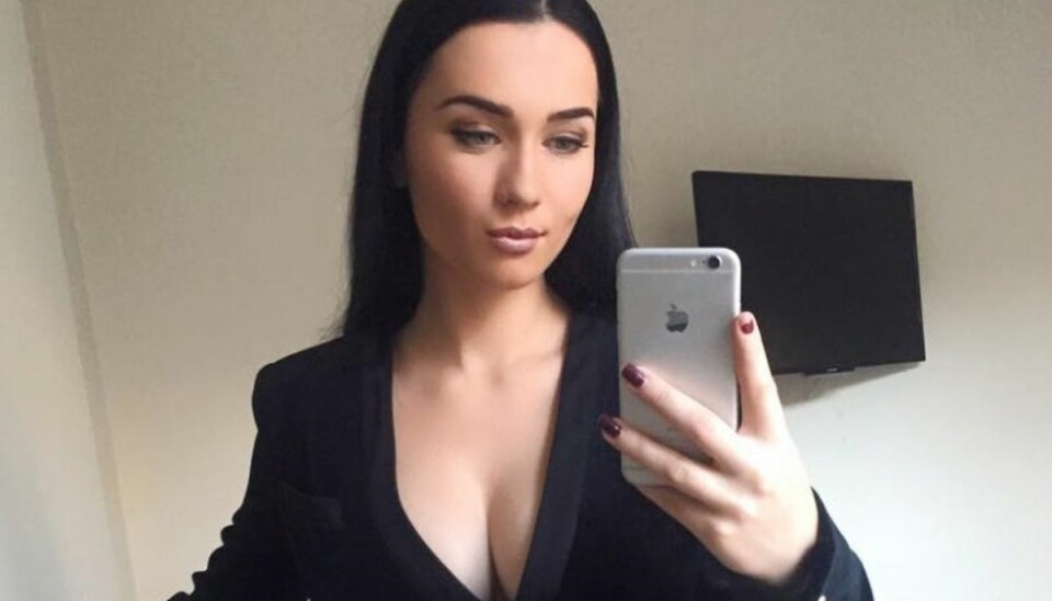 Lykkelige Irina: – Vi vandt! Irina Olsen var i weekenden i Helsinki, hvor hun vandt en blogger award. Foto: Facebook