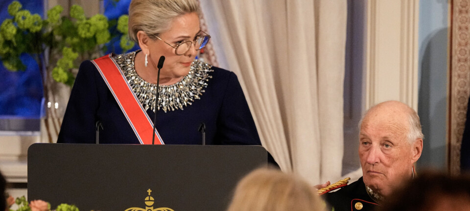 Drama på slottet: Måtte pludselig afbryde