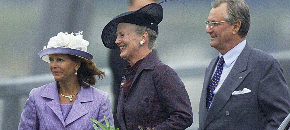 Ved åbningen var det Margrethe og prins Henrik